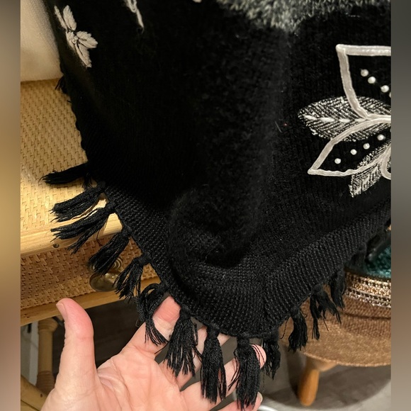 Alfred Dunner knit & beaded wool blend sweater - Picture 5 of 8